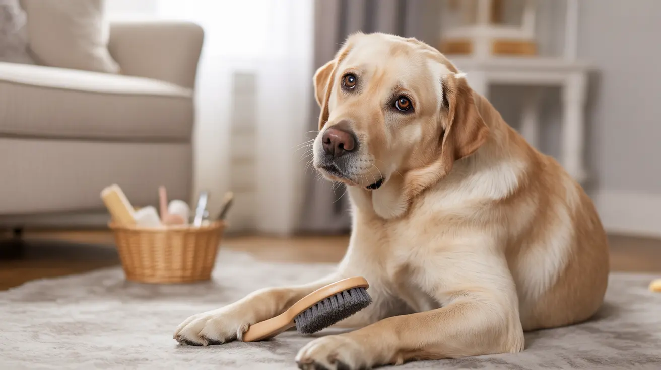 Labrador in water — the breed loves to swim, but home bathing needs to follow the right rules