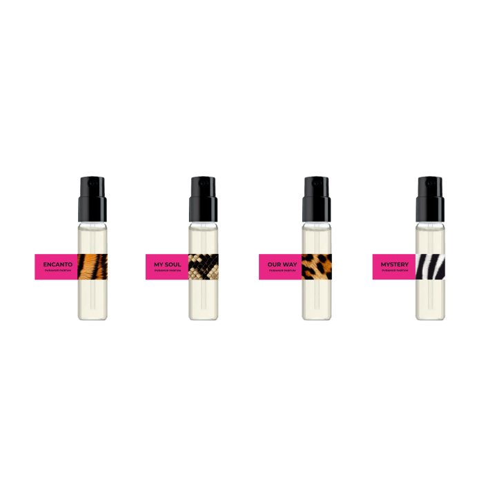 Puramur set of fragrance samples 4 units