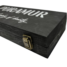 Buy gift set of perfumes Puramur Aroma Line (4 pcs) ) wooden pack