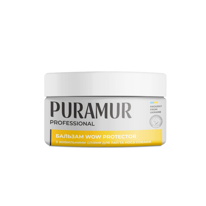 PURAMUR WOW Protector balm with nutrient oils for nose and paws 200 ml