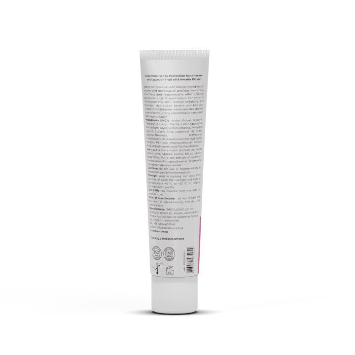 Puramur Groomers Hands Protection hand cream 100 ml