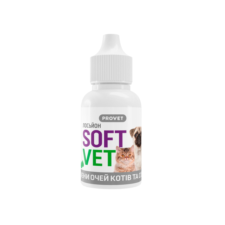 SOFTVET Lotion for Eye Hygiene in Cats and Dogs 15 ml