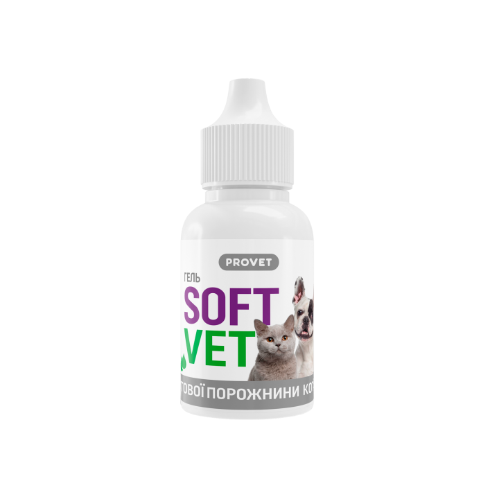 SOFTVET Gel for Oral Hygiene in Cats and Dogs 15 ml