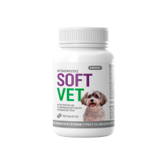 SOFTVET — Anti-Stress Phytocomplex for Dogs, Nervous System Support, 100 Tablets