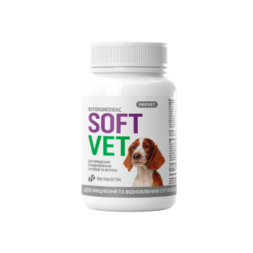 Фітокомплекс SOFTVET для собак для зміцнення та відновлення суглобів та зв’язок 100 таб
