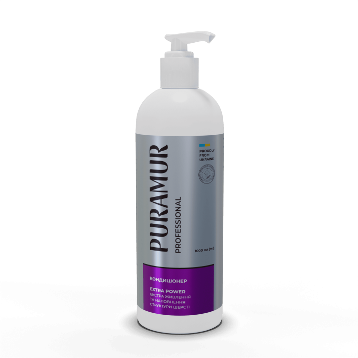 PURAMUR Extra Power conditioner Nourishing & Coat Texture 1000 ml