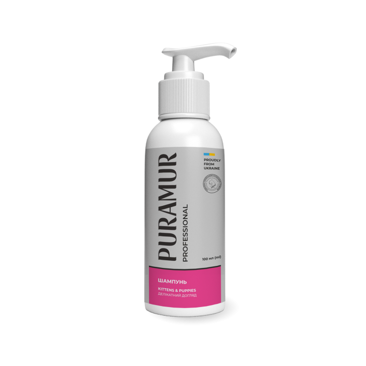 PURAMUR Ultra-delicate Shampoo for Kittens & Puppies 100 ml
