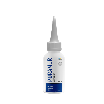 Puramur First Aid powder for nails hemostatic and disinfectant 20 g