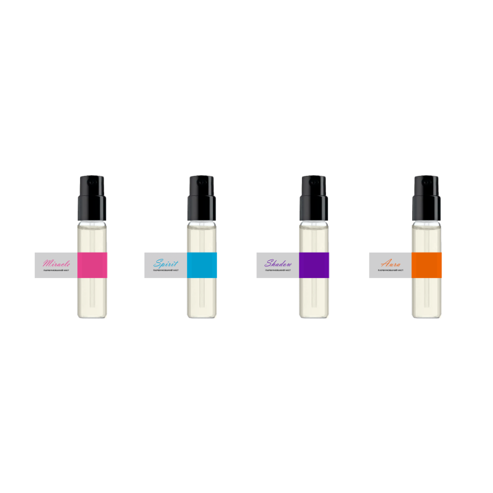 Puramur set of fragrance mists samples 4 units